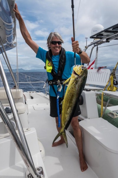 Mahimahi caught in Somosomo Strait