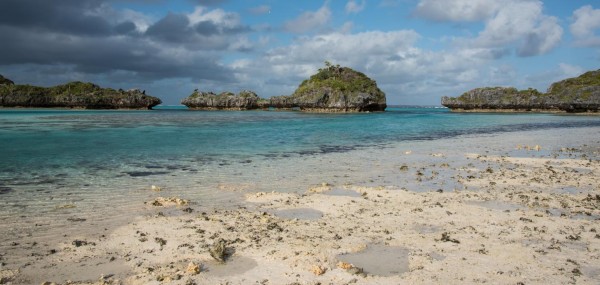 One of the passes where we snorkelled