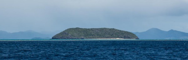 Driven Island from a distance