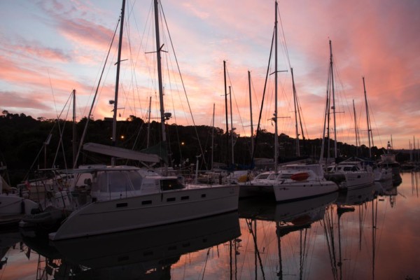 Whistler back on the dock at Whangarei Marina