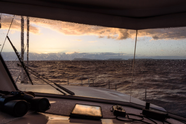 Approaching the Vava'u Group, Tonga