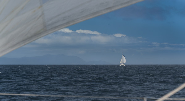 Following Outsider Australia through the reefs.