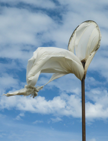 Wind sock at the Musket Cove airstrip